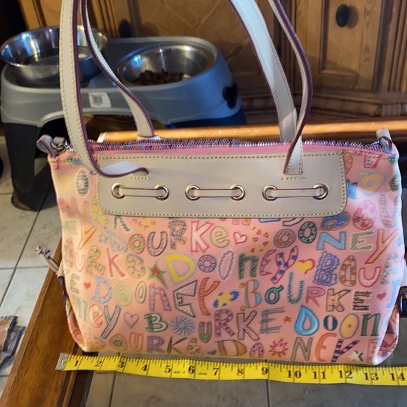 Dooney & Bourke Canvas Shoulder Bag - Picture 2 of 3